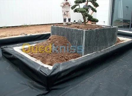 Fourniture et  pose Geomembrane 