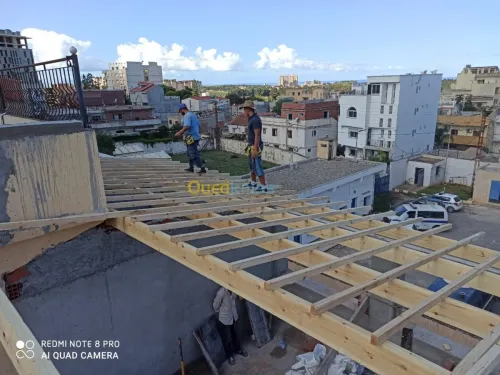 Charpente en bois