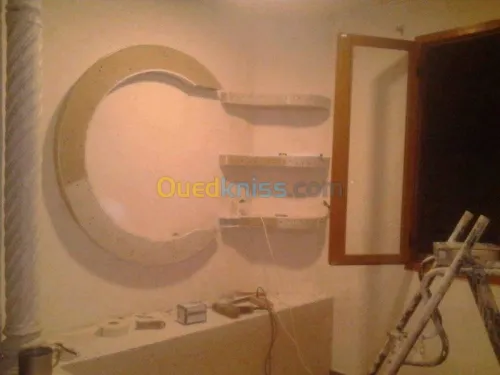 decoration BA13 PVC peinture
