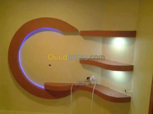 decoration BA13 PVC peinture