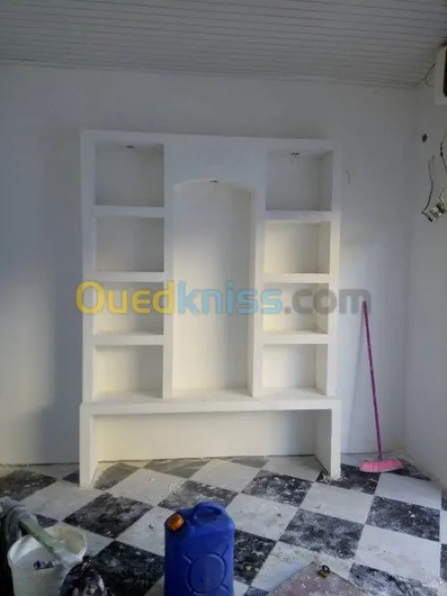 decoration BA13 PVC peinture