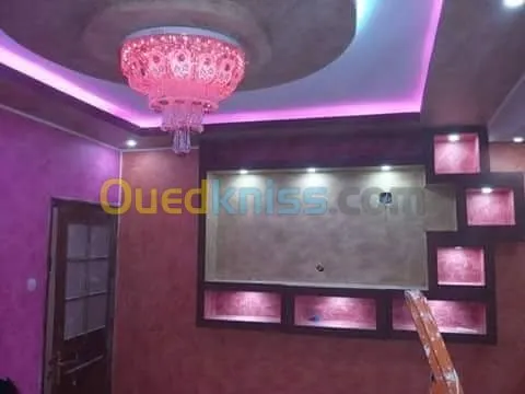 decoration BA13 PVC peinture