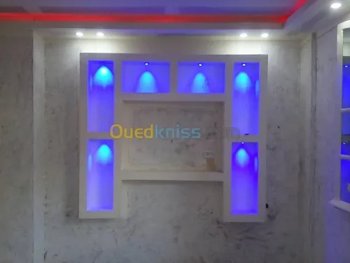 decoration BA13 PVC peinture