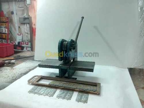 press immatriculation