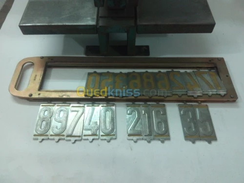 press immatriculation