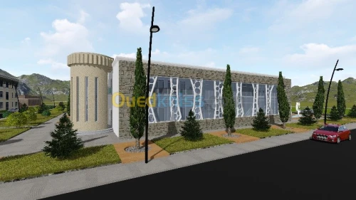 modélisation 3D et rendus