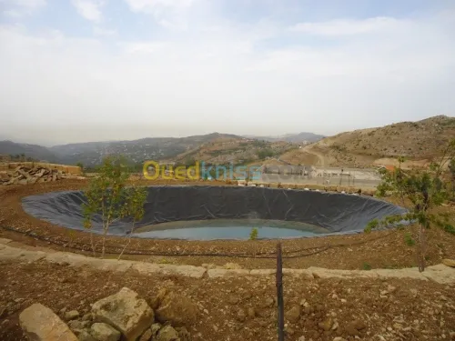 GeomembranePEHD & Geotexile