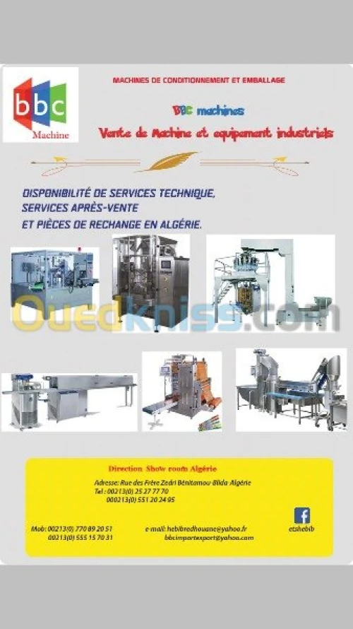 BBC machine industrielles 
