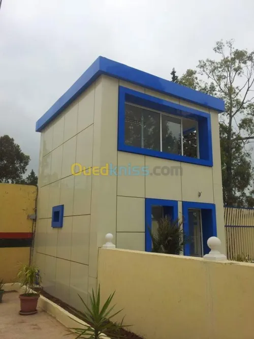  Alucobande et façade double vitrage