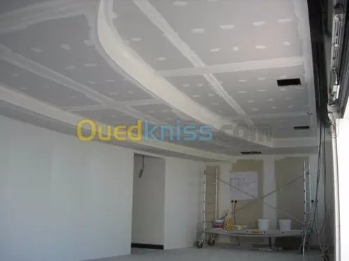 travaux BA13  faux-plafond 