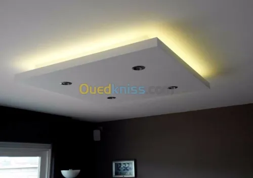 travaux BA13  faux-plafond 