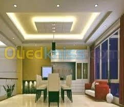 travaux BA13 camera interphon 