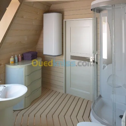 construction de maison en bois
