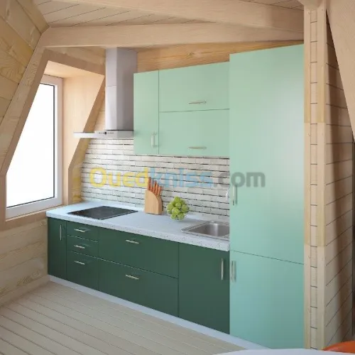 construction de maison en bois