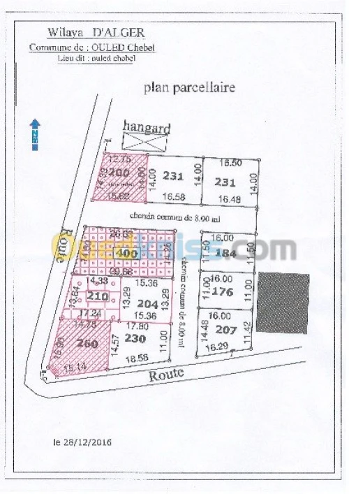 Vente Terrain Alger Birtouta