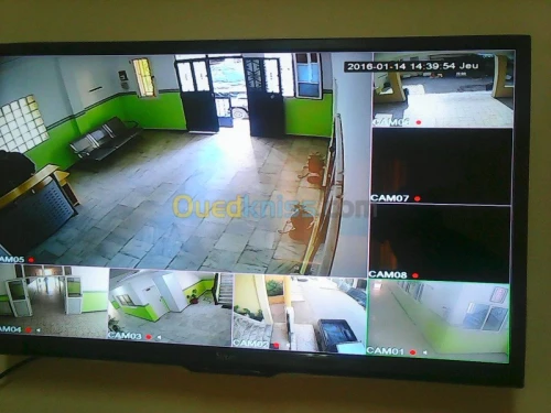 Installation et vente de caméras 