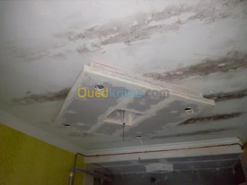 Placo plâtre et pvc