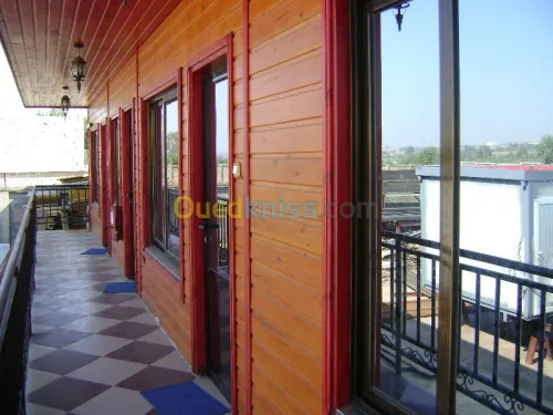 fabrication de chalet