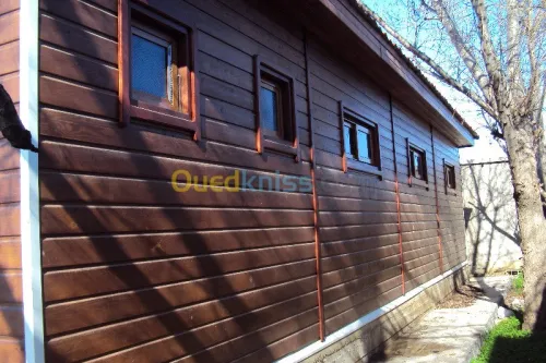 fabrication de chalet