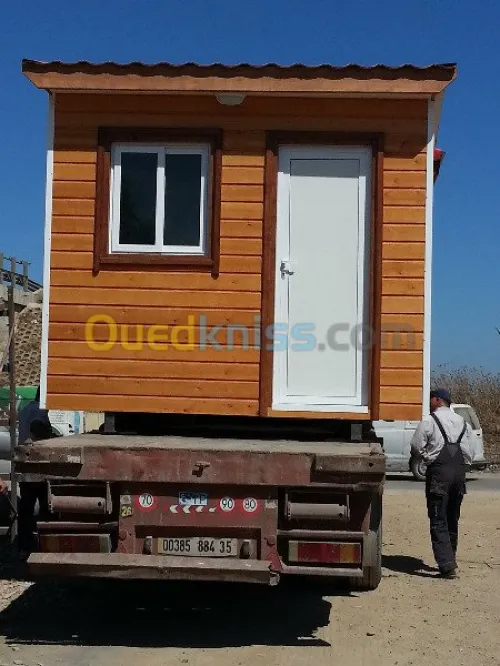fabrication de chalet