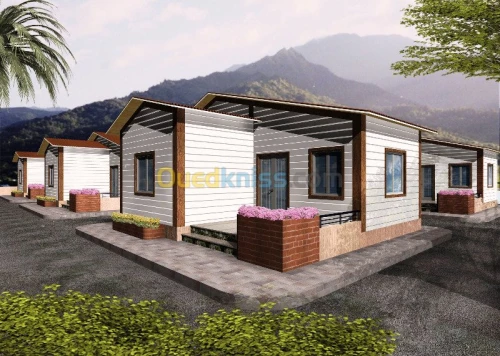 fabrication de chalet
