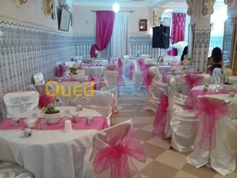 Decoration salle des fêtes