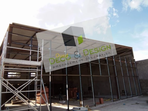Aménagement faux plafond et allucobond