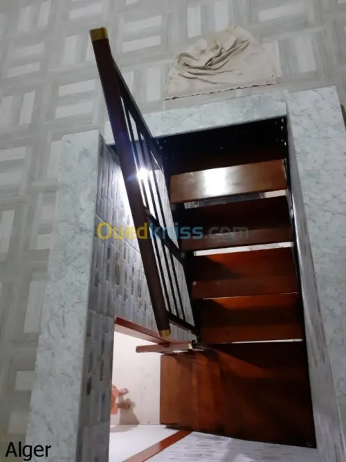 escalier colimaçon ou spirale métal