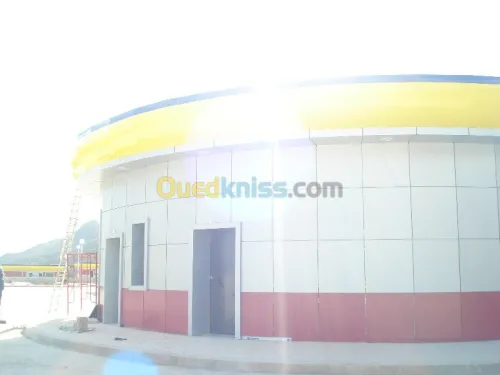 aménagement  station service NAFTAL