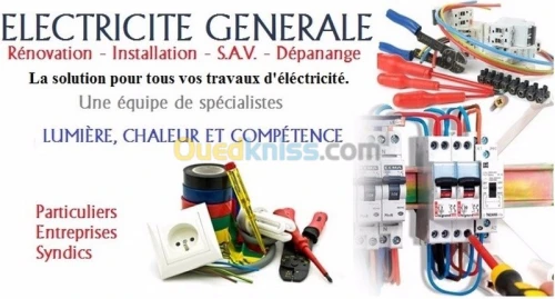 TRAVAUX D'ÉLECTRICITÉ GENERALE