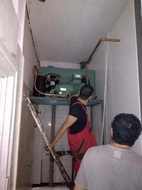 Installation chambre froide