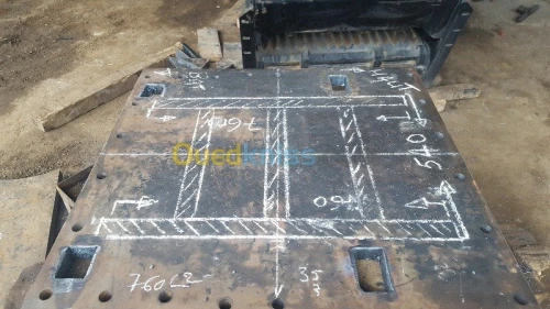 Fabrication table brise roche et godet