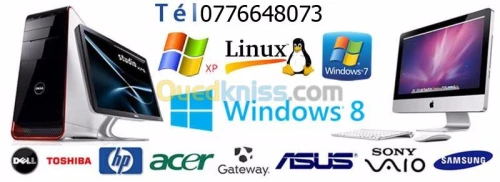 réparation de tous les problemes pc