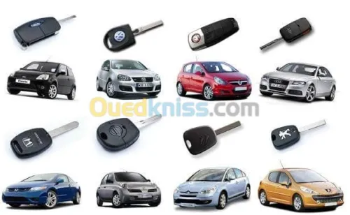 reparation tous tipe de cle a puce   Et programmation