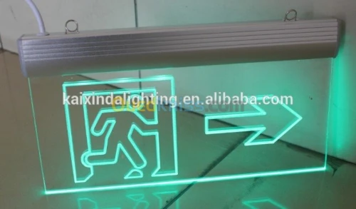 enseigne lumineuse et panneau publicité