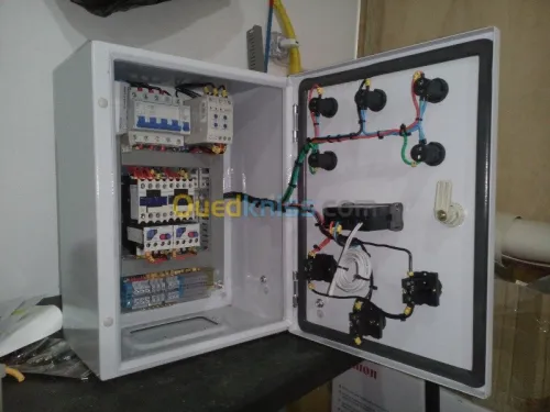 Cablage des armoires electriques 