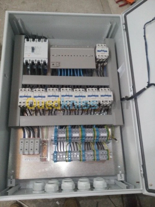 Cablage des armoires electriques 