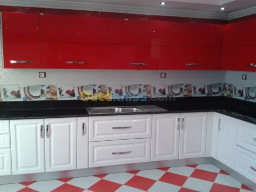  cuisines aménagées et dressing 