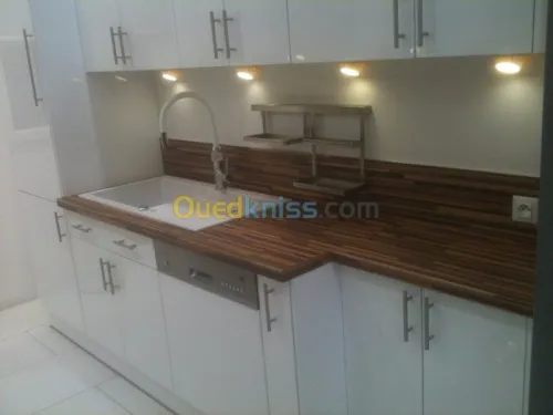  cuisines aménagées et dressing 