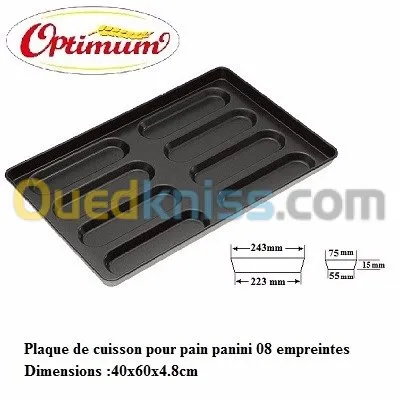 Plateaux et plaques de cuisson 40x60 cm 