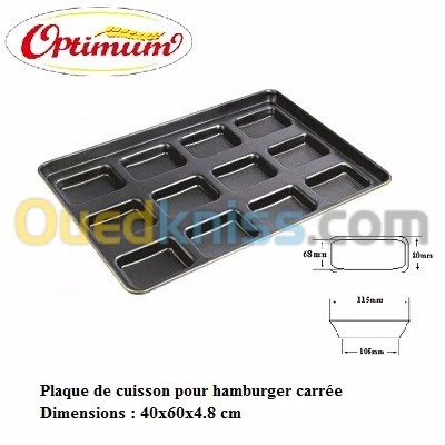 Plateaux et plaques de cuisson 40x60 cm 