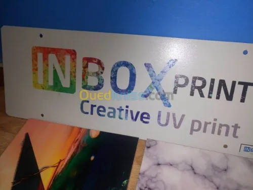 Impression UV a plat sur tout supports