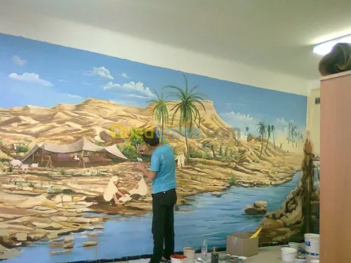 décorations de crèche .Ecole .chambre 