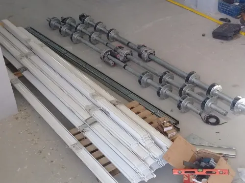  rideaux éléctrique et aluco bond 
