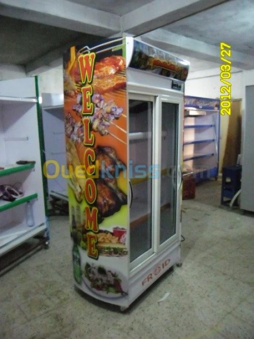frigo sur mesure pour supérette 