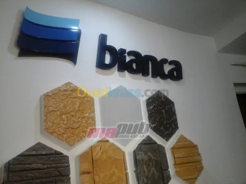 lettres boitier, led, alucobond
