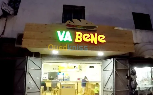 lettres boitier, led, alucobond