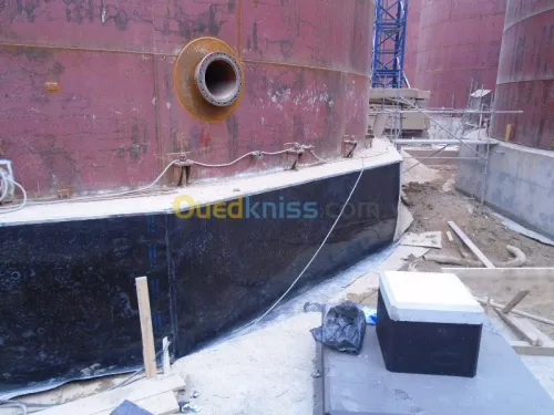 fourniture et pose geomembrane PEHD .