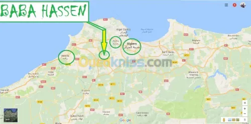Vente Villa Alger Baba hassen