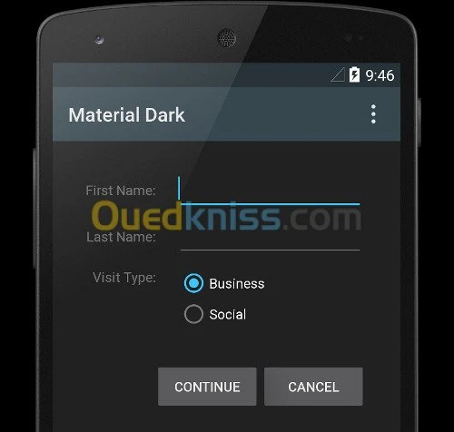 Conception d'applications Android